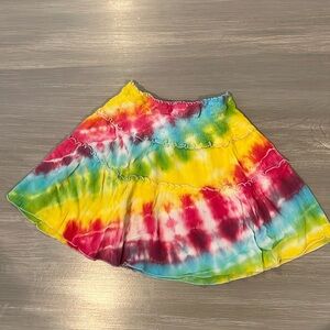 Flowers by Zoe Rainbow Tie Dye Skirt